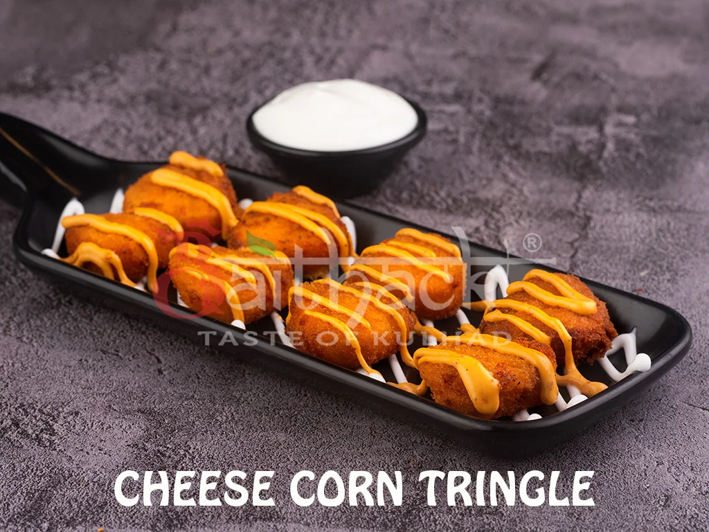 Cheesy Corn Triangle